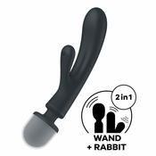 Satisfyer – Triple Lover Vibrator - Črna