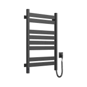 Elektricni sušac peškira sa termostatom LARGO 168W 80x50 cm, crna, desna