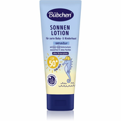 Bübchen Sensitive Sun Lotion SPF 50+ zaštitno mlijeko za suncanje za djecu SPF 50+ 100 ml