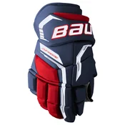 Hokejske rokavice Bauer Supreme FUSE Navy/Red/White Intermediate 12”