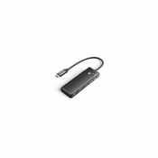 ORICO PW 4-portni USB 3.0 Hub Tip-C, crni (ORICO-PAPW2AC-C3-015-BK-BP)