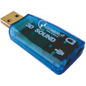 GEMBIRD Zvucna karta USB 5.1 3D zamenjuje audio kontrolor u PC (SC-USB-01)