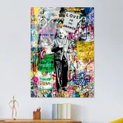 Wallity Slika od kalenog stakla 70x100cm