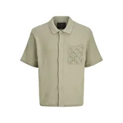 JACK & JONES Košulja JPRSUMMER sivkasto zelena