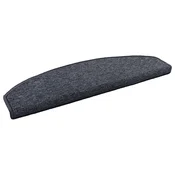 Vidaxl Samolepilni stopniščni tepihi 15 kos 80 x 24,5 x 3,5 cm