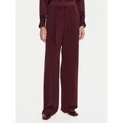 Marella Hlače iz tkanine Vanto 2523136065 Bordo rdeča Regular Fit