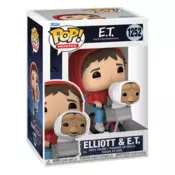 Figura Funko POP! Movies Vynil - ET Eliott with ET in Bike Basket