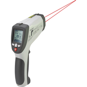 Voltcraft VOLTCRAFT IR 1201-50D USB infrardeči termometer\, optični\, 50:1\, -50 do 1200 °C pirometer kalibracija narejena po: delovnih pogojih, (20635270)