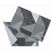 Tekstilni pogrinjek 2 kos 46x30 cm Larsson Geo - Catherine Lansfield