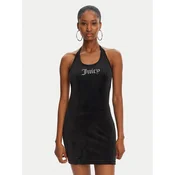 Juicy Couture Cocktail obleka JCWED125326 Črna Slim Fit