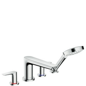 HANSGROHE kopalniška armatura dvoročna za kopalno kad s prho Talis E 71748000 krom