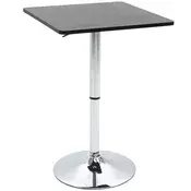 Homestar Bar miza 60x60x69-93 cm črna