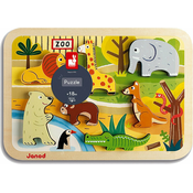Janod Puzzle Zoo 7 delov