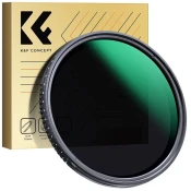K&F 49MM ND2-ND400 Variable Filter (1-9 Stop), 24 Layers of Nano-coating, K&F Concept Nano-D Series