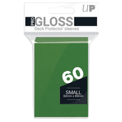 Štitnici za karte Ultra Pro - PRO-Gloss Small Size, Green (60 kom.)