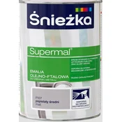Śnieżka Supermal oljno-ftalni emajl les kovina pepel mat 0,8 l