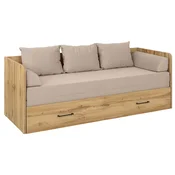 Dvižna postelja Tetrix - 80/160x200 - sonoma hrast/ modone 9702
