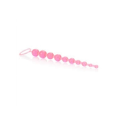 Jelly Anal 10 Beads Analne kuglice, 29cm, Roze