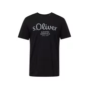 S.OLIVER Muška majica kratkih rukava, Crna