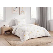 Otroška bombažna posteljnina MAGIC UNICORN bela, 100% bombaž Dimenzije posteljnine: 70 x 90 cm | 140 x 200 cm