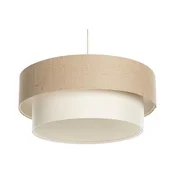 Luster na sajli DUO 1xE27/60W/230V O 50 cm bež/krem