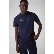 Guess Majica 183446 Modra Classic Fit