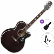 Takamine GN75CE Standard SET Transparent Black Elektroakustična jumbo