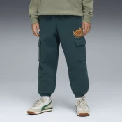 PUMA MID90s Cargo Sweatpants Youth, Clothing, Green Terrain, 7-8Y