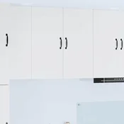 vidaXL Stenska kuhinjska omarica Bela 80 x 31 x 80 cm Konstruiran les