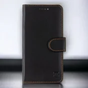 Infostyle Preklopna torbica Tactical Field Notes za Huawei Nova Y90 - črna Črna/Umetno usnje + PC