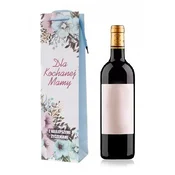 BTS Darilna vrečka za vino za materinski dan z napisom 36 x 9 cm