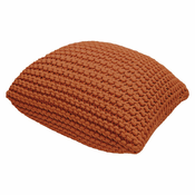 Opečnato rdeč puf Bonami Essentials Knit