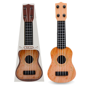 Generic Otroški glasbeni inštrument igrača simulacija mini štiri strunske kitare igrače instrument za glasbeno razsvetljenje, (21132342)