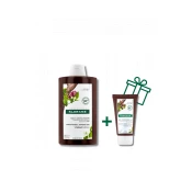 Klorane šampon s kininom i organskim runolistom, 400 ml + GRATIS Klorane balzam s kininom i organskim runolistom, 50 ml