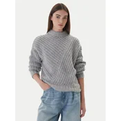 Mustang Pulover Erin 1016786 Siva Relaxed Fit