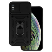 SLIDE CAMERA ARMOR TORBICA ZA IPHONE X/XS ČRNA