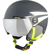 ALPINA otroška smučarska čelada ZUPO VISOR (0-9229), siva
