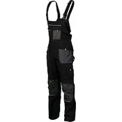 STALCO Basic Line hlače z zadrgo črne barve, velikost XXL, S-51036, 1 kos.