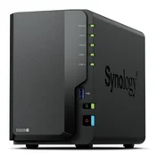 Synology DiskStation DS225+ 2 Bay NAS Stolno racunalo Intel® Celeron® J4125 2 GB DDR4 Synology DSM Crno PC