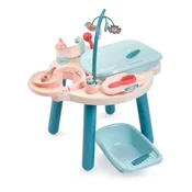 Stolic za njegu s kadicom za bebu Nursery Table Écoiffier s hranidbenom stolicom 13 dodataka od 18 mj