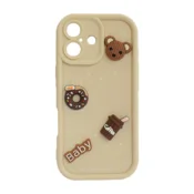 Maska Sweet Coffe za iPhone 17 bela