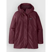 Patagonia Outdoor Everyday Rain Jacket berry fig