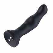 HiSmith HSA60 Birds Head Silicone Anal Dildo KlicLok 21.6cm Black