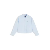 Tommy Jeans Bluza ESSENTIAL svetlo modra