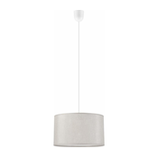 Luster na sajli MONTE 1xE27/60W/230V srebran