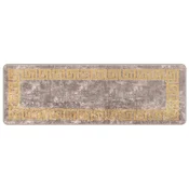 Vidaxl Preproga runner MARSA Siva 50 x 150 cm Poliester in PVC