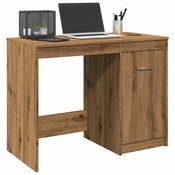 Radni stol boja hrasta artisan 100x50x76 cm konstruirano drvo