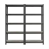 Songmics Robusten regal 30x75x150 cm srebrn