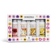 HOROMIA Dárková sada parfémů na prádlo Horo 1, 4x50 ml, H-110 | HORO1 - Gold-Vento d'Or - Vaniglia -Imperial Soap | 50 ml x 4 flaconi