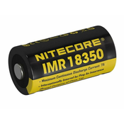 Nitecore Li-Ion polnilna baterija 18350 • 3,7V 700mAh • za končnega uporabnika | vgrajena zaščita
